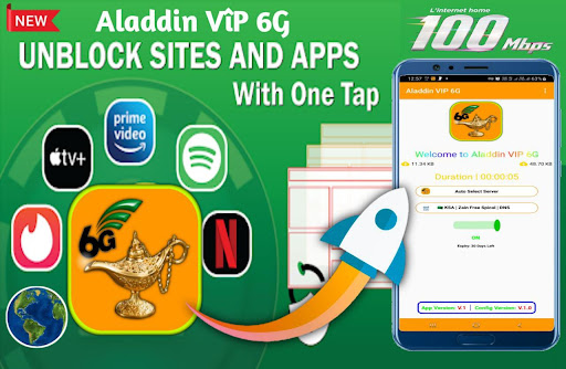 Aladdin VIP 6G-Secure Fast VPN Screenshot2