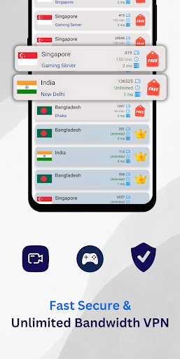 Singapore VPN -Fast Gaming VPN Screenshot4