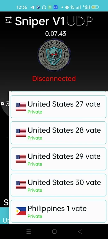 SNIPER VPN Screenshot2