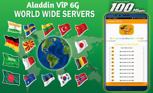 Aladdin VIP 6G-Secure Fast VPN Screenshot4