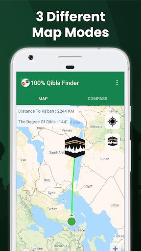 100% Qibla Finder Screenshot4