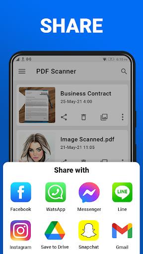 PDF Scanner Free - Document Scanner App Screenshot4