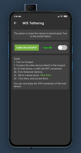 Fire VPN Philippines Screenshot4