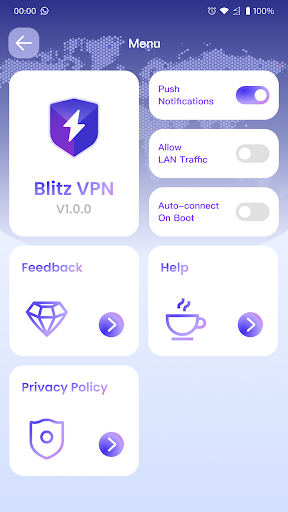 Blitz VPN Screenshot1