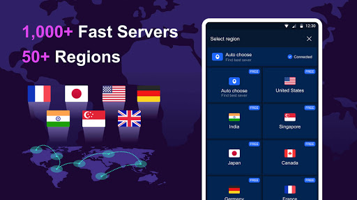 VPN Master - fast proxy VPN Screenshot3