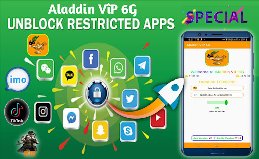 Aladdin VIP 6G-Secure Fast VPN Screenshot3