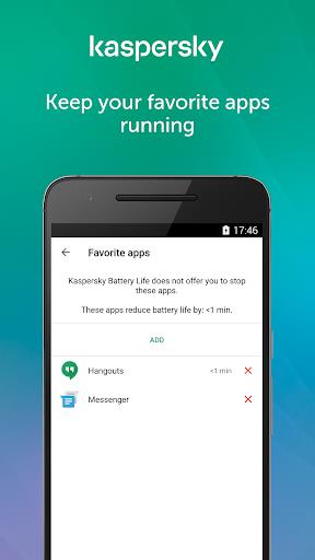 Kaspersky Battery Life: Saver & Booster Screenshot4