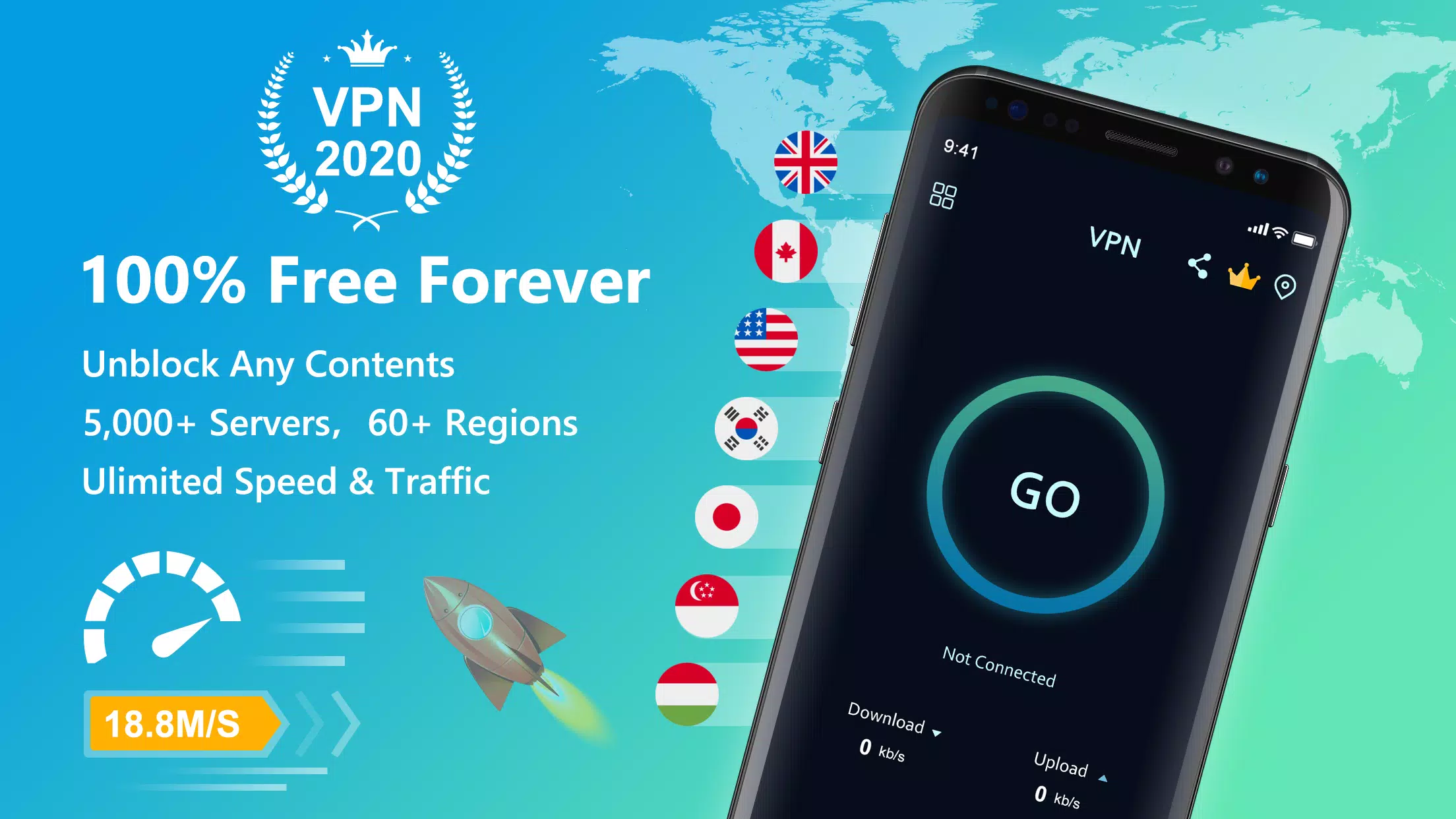 VPN Fast - Secure VPN Proxy Screenshot3