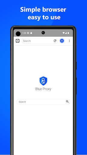 Blue Proxy Browser VPN Screenshot1
