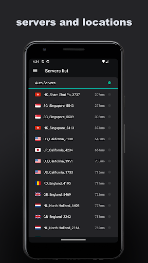 spiderNet VPN Screenshot2