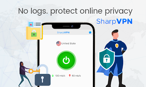 SharpVPN - Fast & Secure VPN Screenshot1