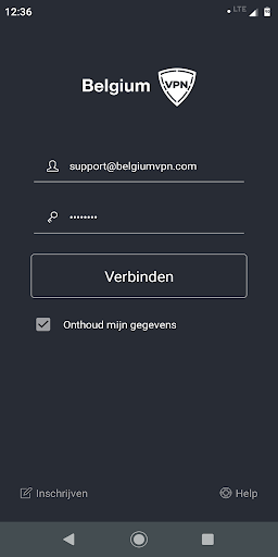 Belgium VPN Screenshot3