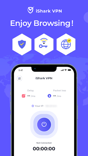iSharkVPN - Secure & Super Vpn Screenshot4