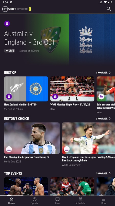 BT Sport Screenshot1