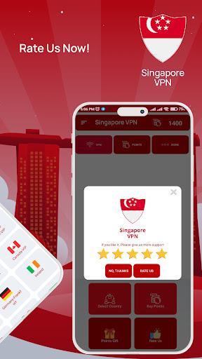 Singapore VPN Get Singapore IP Screenshot4