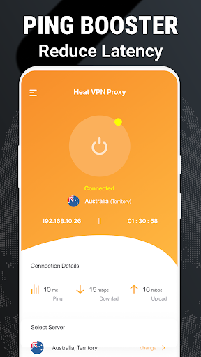 Heat VPN Proxy Master VPN App Screenshot4