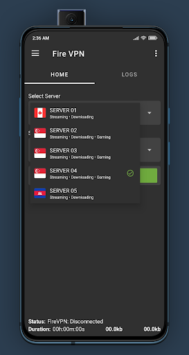 Fire VPN Philippines Screenshot2