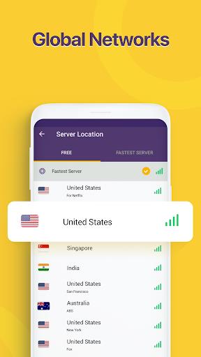 VPN Monster - free unlimited & security VPN proxy Screenshot1