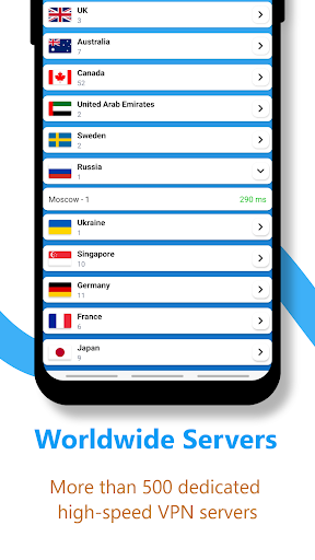 TELE VPN - super fast VPN app Screenshot3