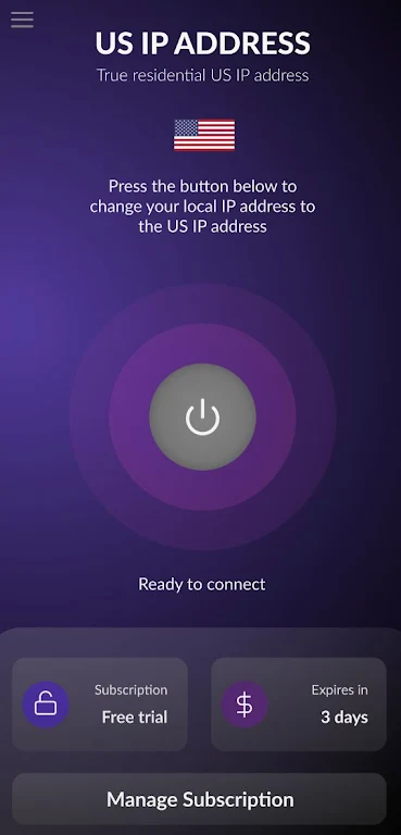 US Residential IP Address VPN Screenshot3