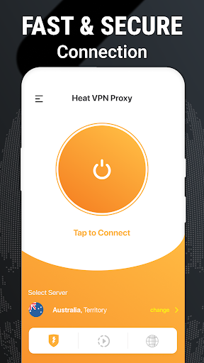 Heat VPN Proxy Master VPN App Screenshot1