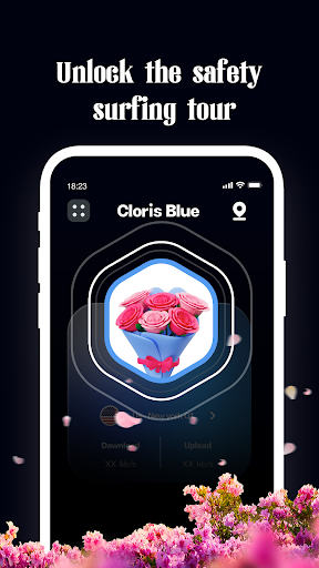 Cloris Blue VPN Screenshot1