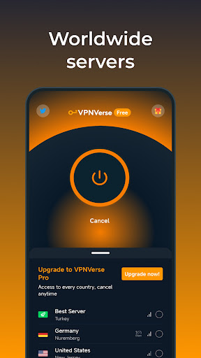 VPNVerse - IP Address Changer Screenshot1