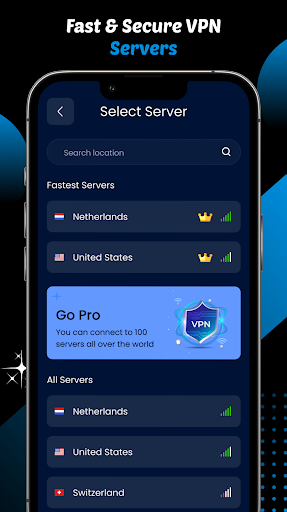 Blue VPN - VPN Proxy Master Screenshot3