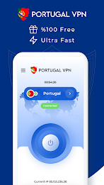 VPN Portugal - Get Portugal IP Screenshot1