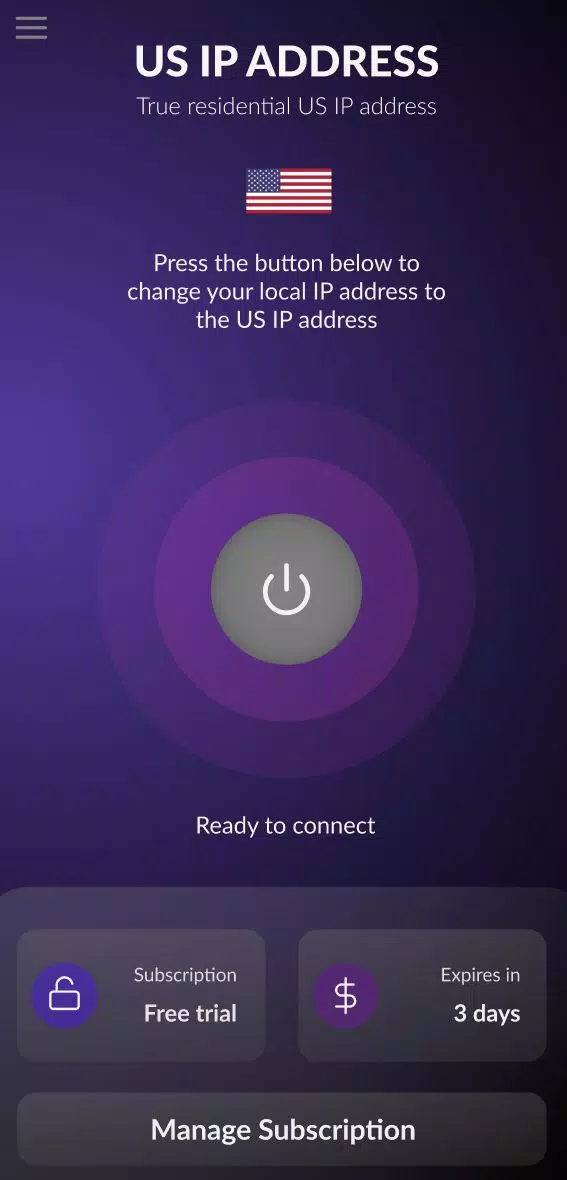 US Residential IP Address VPN Screenshot3