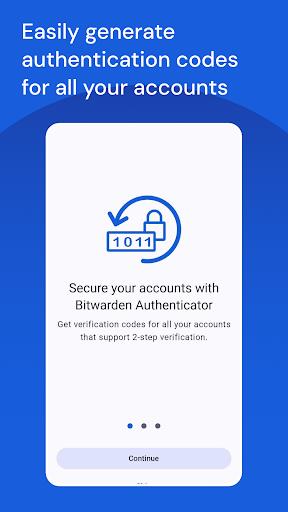 Bitwarden Authenticator Screenshot1