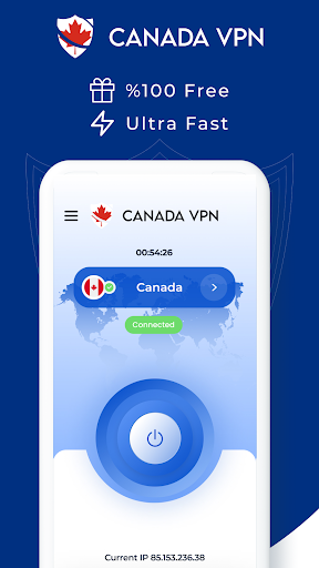 VPN Canada - Get Canada IP Screenshot1