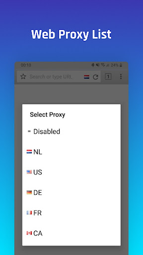 Proxy browser secure VPN Screenshot3