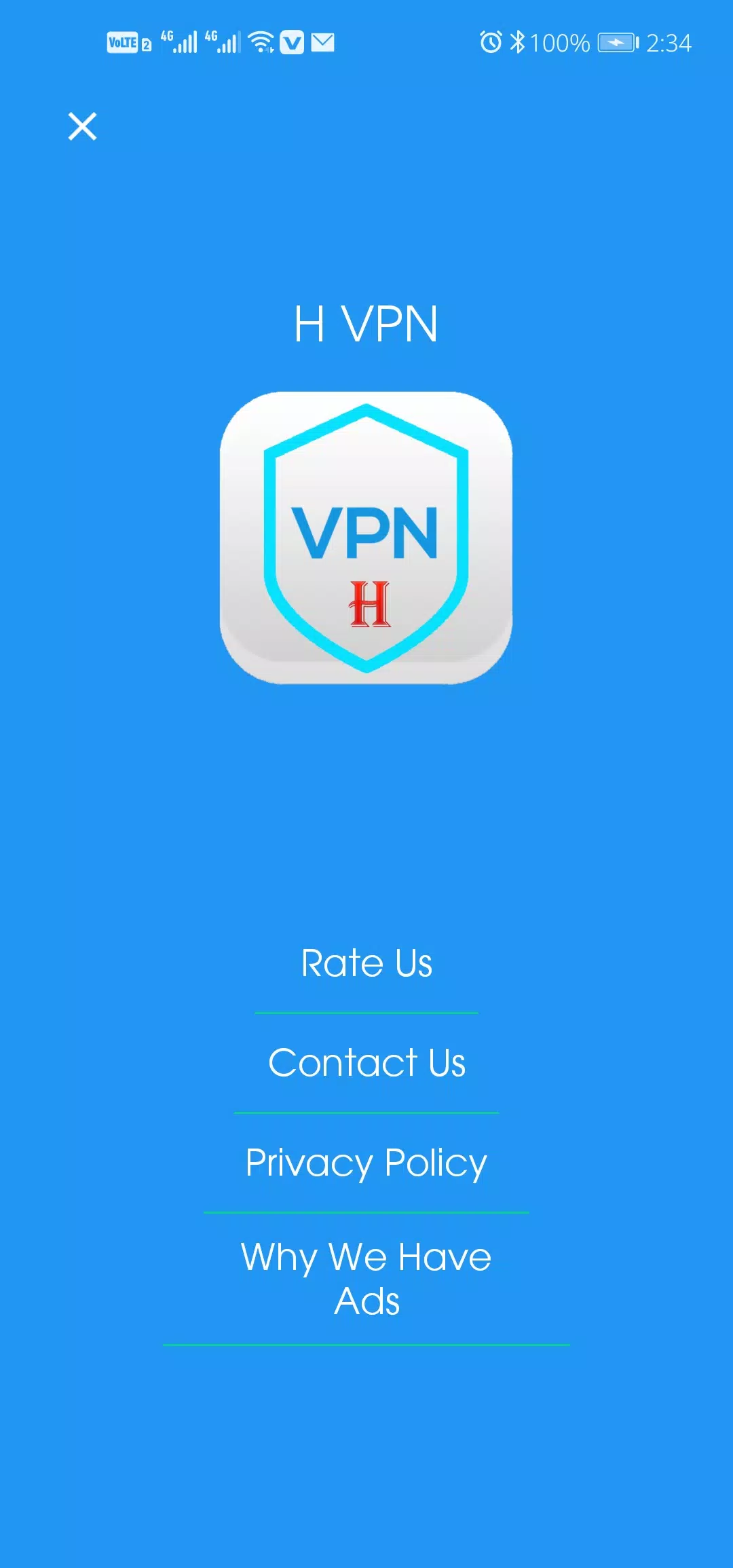 H VPN - Super Fast & Proxy Screenshot1
