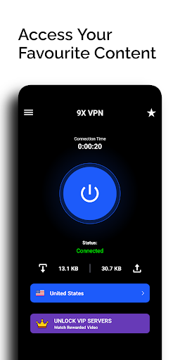 9X VPN - Secure VPN Proxy Screenshot2