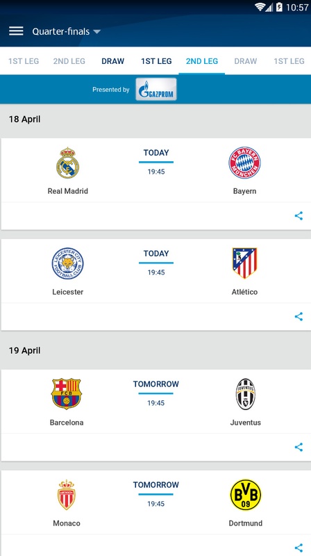 UEFA Champions League Screenshot2