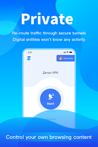Zenon:Ultimate VPN solution Screenshot1