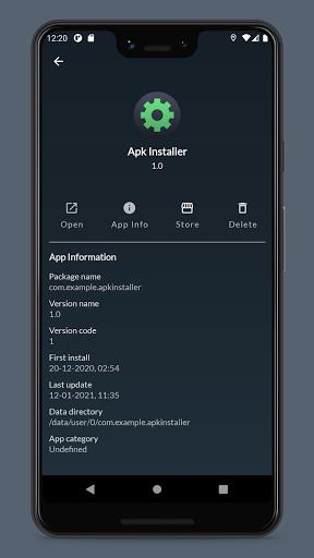 Apk Installer Lite (Package Manager) Screenshot2
