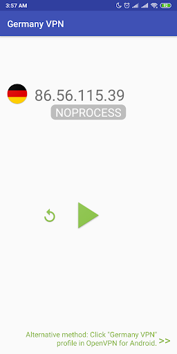 Germany VPN-Plugin for OpenVPN Screenshot1