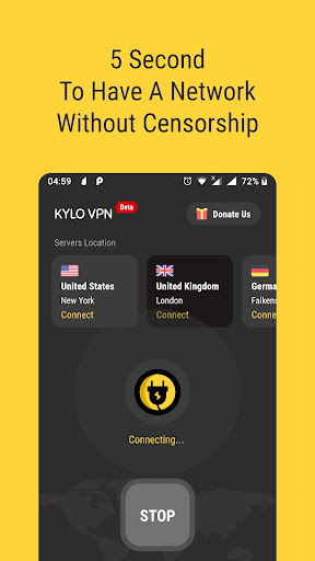Kylo Vpn - Fast & Safe Screenshot3