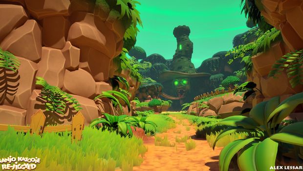 Check out this impressive recreation of Banjo Kazooie's Spiral Mountain level using Unreal Engine 5 Image 2
