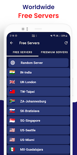 Frree VPN by Speed VPN Screenshot2