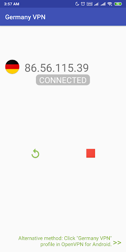 Germany VPN-Plugin for OpenVPN Screenshot2
