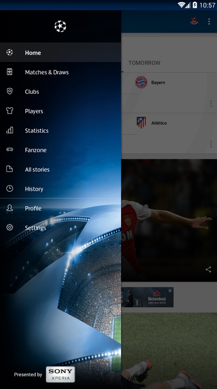 UEFA Champions League Screenshot1