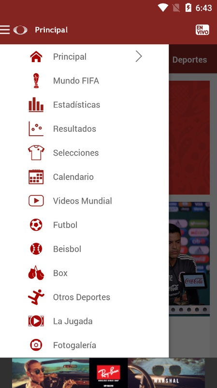 Televisa Deportes Screenshot2