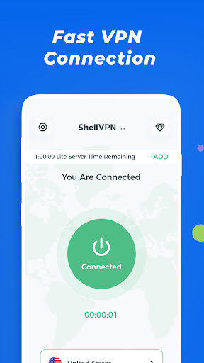 ShellVPN - Fast Unlimited VPN Screenshot1