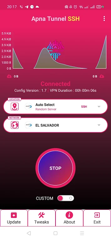LATIN TUNNEL VPN Screenshot3
