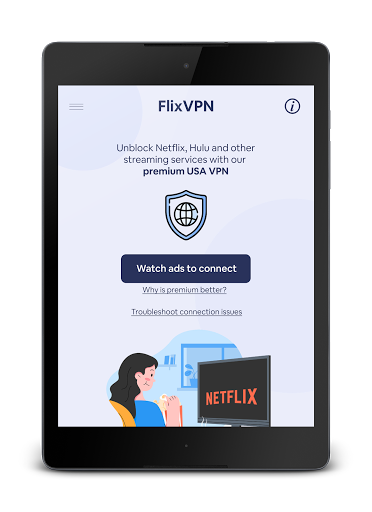 FlixVPN - Unblock Netflix VPN Screenshot4