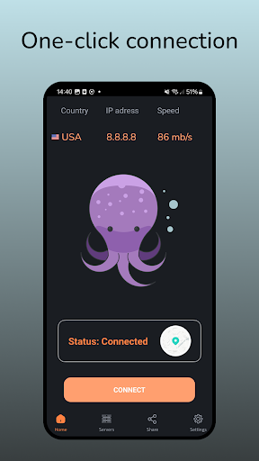 Octopus VPN & Proxy Screenshot1