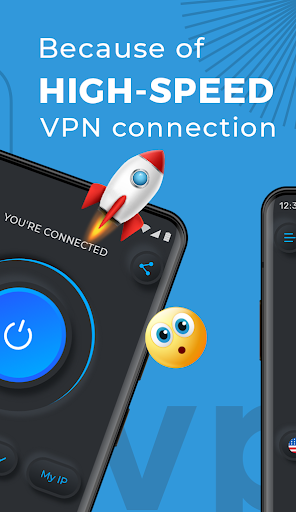 VPN Proxy - 100% Unlimited VPN Screenshot2